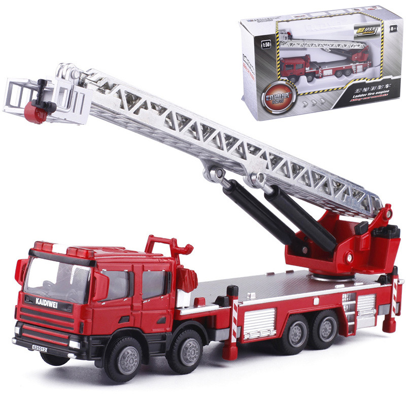 Fire Escape Ladder - Hợp Kim 1:50 Thang Hỏa Mô