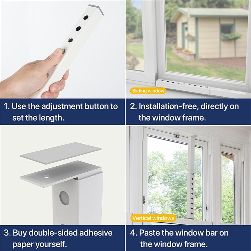 T19C 2Pcs Adjustable Window Lo - đánh giá và giá Window Lock Bar