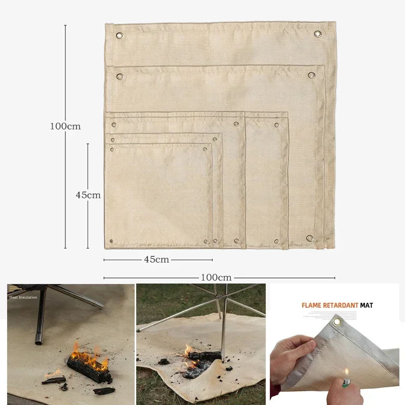 New Outdoor Camping Fireproof  - đánh giá và giá Fire Blanket Kitchen