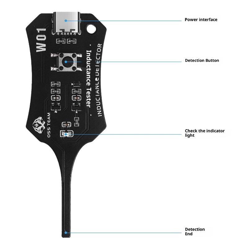 New【OSS Inductor Detector Tool - đánh giá và giá Co Detector Plug